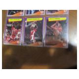 Double Sided Page of Front Row Basketball Trading Cards Mixed Lot