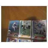 Double Sided Page of Sports Trading Card Binder Collection