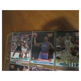 Double Sided Page of Sports Trading Card Binder Collection