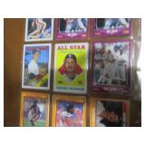 Double Sided Page of Mixed Baseball Card Lot