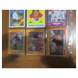 Double Sided Page of Mixed Baseball Card Lot