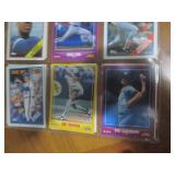 Double Sided Page of Mixed Baseball Card Lot