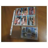Uncut sheet of draft pics featuring...