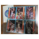 Uncut sheet of draft pics featuring...