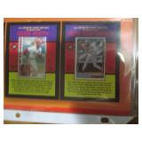 Uncut sheet of prime pics featuring...