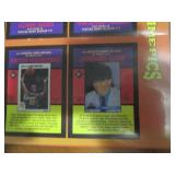 Uncut sheet of prime pics featuring...