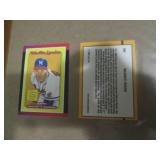Donruss Warren Spahn puzzle measuri...