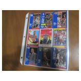 Uncut sheet of promotional replica ...