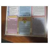Uncut sheet of promotional replica ...
