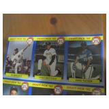 Uncut sheet of 1992 Front Row draft...
