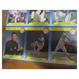 Uncut sheet of 1992 Front Row draft...
