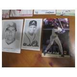 Assorted sports postcards...