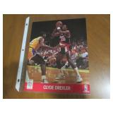 Official NBA photo of Clyde Drexler...