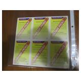Uncut sheet of Front Row basket bal...