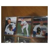 Page of rare promotional cards...