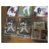 Page of rare promotional cards...