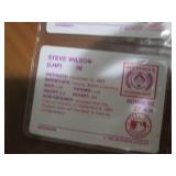 Page of rare promotional cards...
