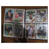 Album filled with assorted Twins ca...