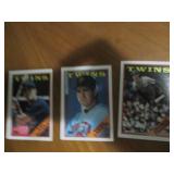 Album filled with assorted Twins ca...