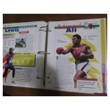 Sports heroes feats and facts binde...