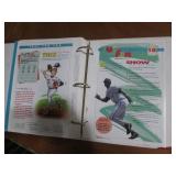 Sports heroes feats and facts binde...