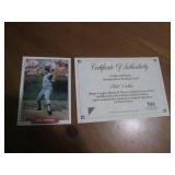 Autographed Phil Niekro all star ca...