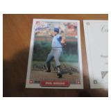 Autographed Phil Niekro all star ca...
