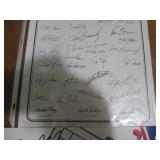 1984 Twins autograph print and a si...