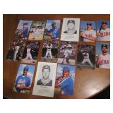 Assorted baseball fan cards...