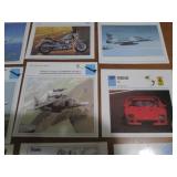 Collector classic car cards...