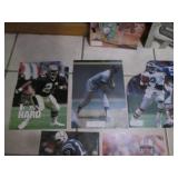 Assorted sports star cutouts...