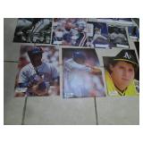 Assorted sports star cutouts...