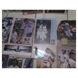 Assorted sports star cutouts...