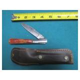 Damascus style knife, hand crafted ...