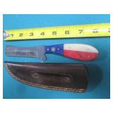 Hand crafted knife with sheath...