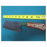 Hand crafted knife with sheath...