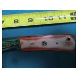 Hand crafted knife with sheath...