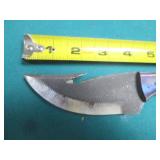 Hand crafted knife with sheath...
