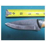 Hand crafted knife with sheath...