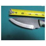 Hand crafted knife with sheath...