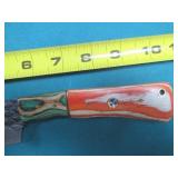 Hand crafted knife with sheath...