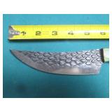 Hand crafted knife with sheath...