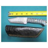 Damascus style knife, hand crafted ...