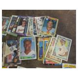 Assortment of star baseball cards...