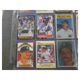 4 pages of Don Mattingly cards...