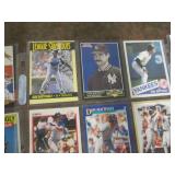 4 pages of Don Mattingly cards...