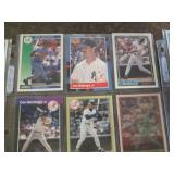4 pages of Don Mattingly cards...