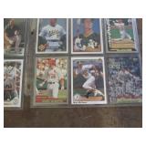 4 Pages of Mark McGwire cards...