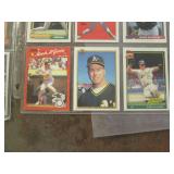 4 Pages of Mark McGwire cards...