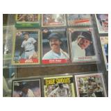 5 Pages of Wade Boggs cards...